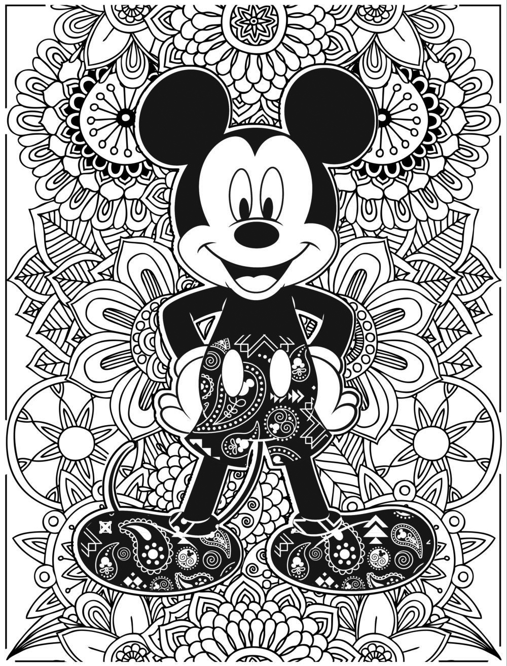 19 Printable Disney Coloring Sheets So You Can FINALLY Have a Few