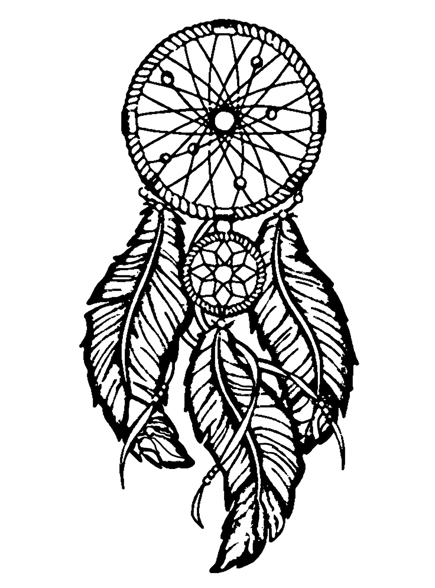 Printable Dream Catcher Coloring Pages Printable Word Searches