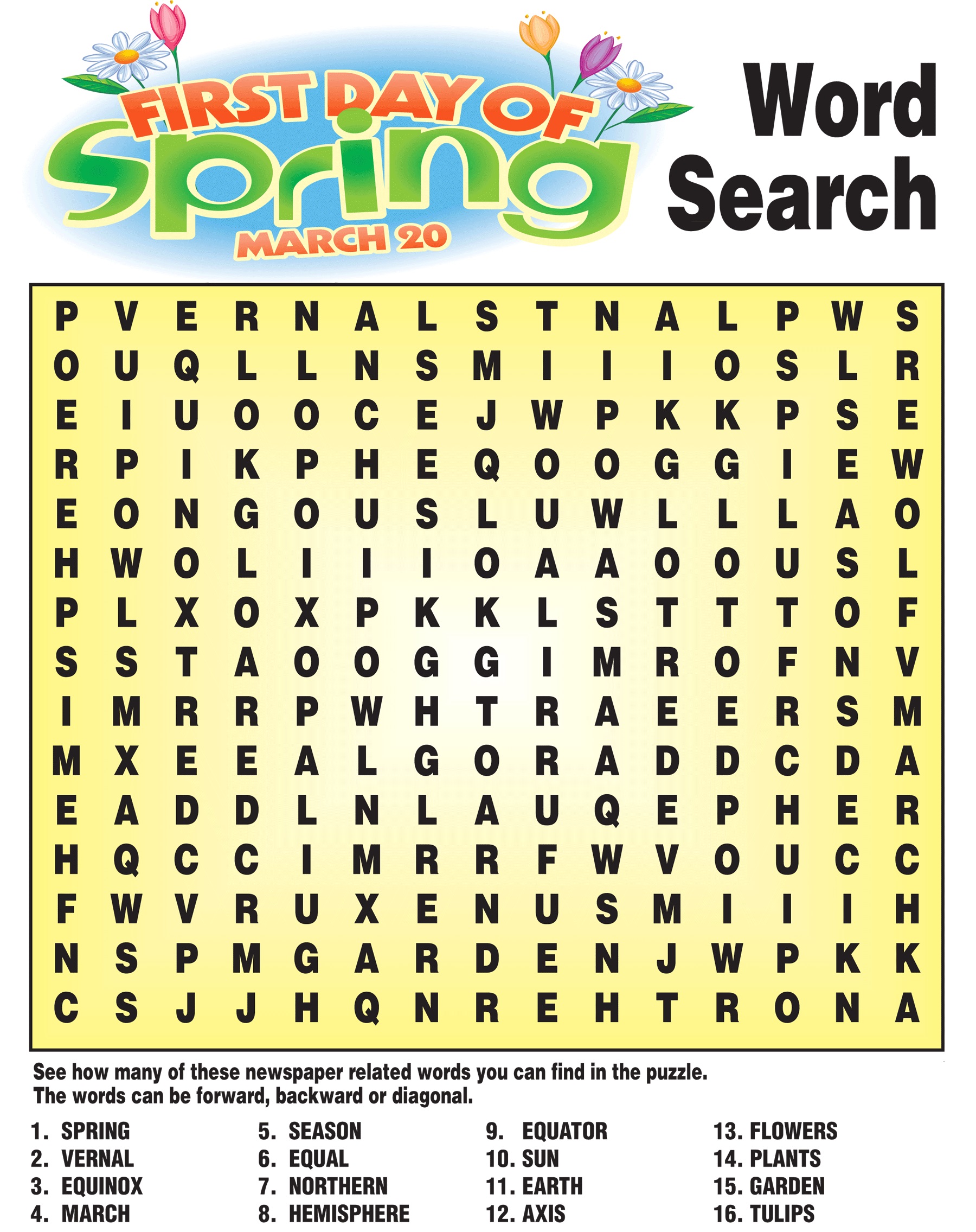 spring-word-search-printable