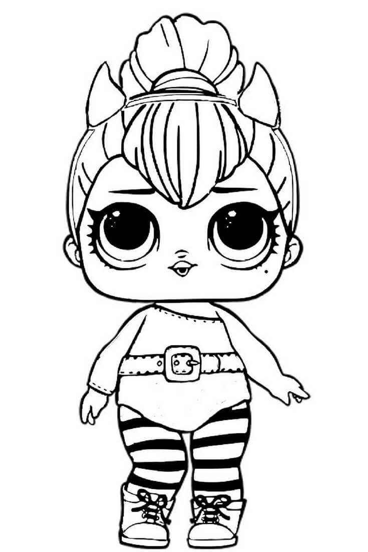 7400 Top Free Coloring Pages Lol Doll  Images