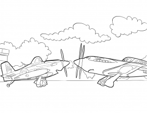 Planes Coloring Pages - Best Coloring Pages For Kids