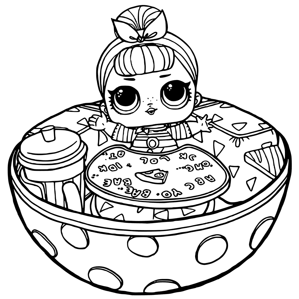 LOL Dolls Coloring Pages - Best Coloring Pages For Kids