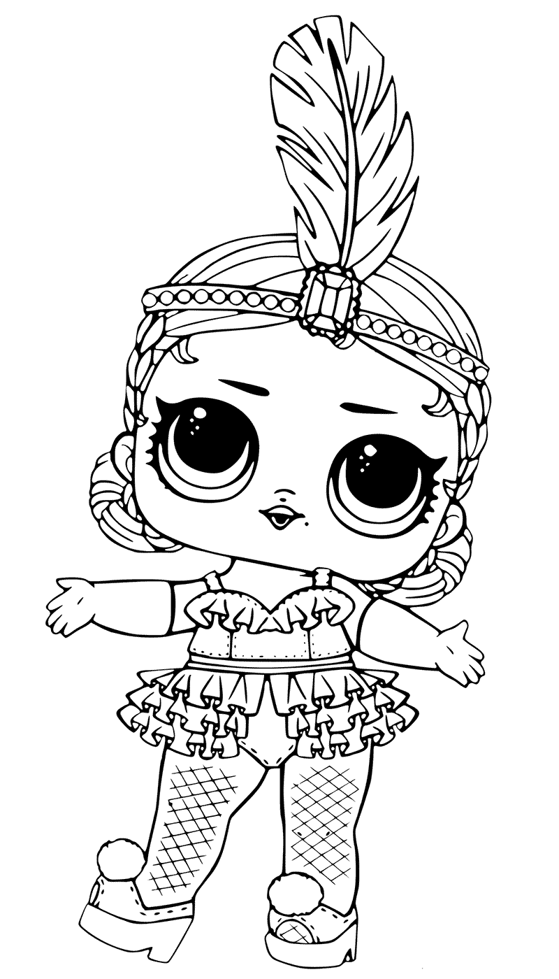 550 Top Coloring Pages Of Lol Doll For Free