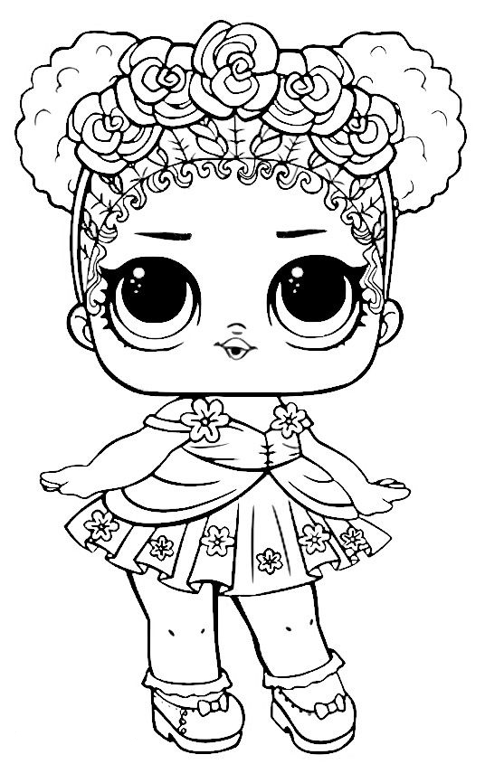 700 Top Lol Dolls Coloring Pages To Print  Images