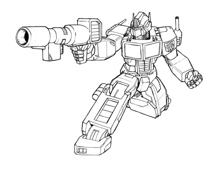 Optimus Prime Coloring Pages - Best Coloring Pages For Kids