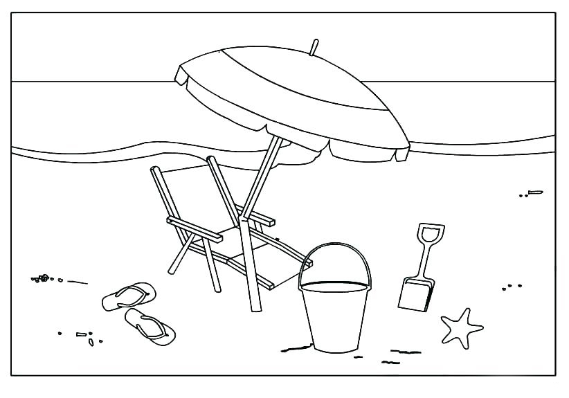 simple comic umbrellas