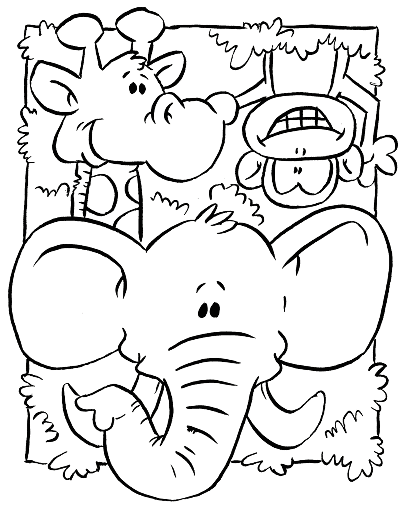 Download Wild Animal Coloring Pages - Best Coloring Pages For Kids