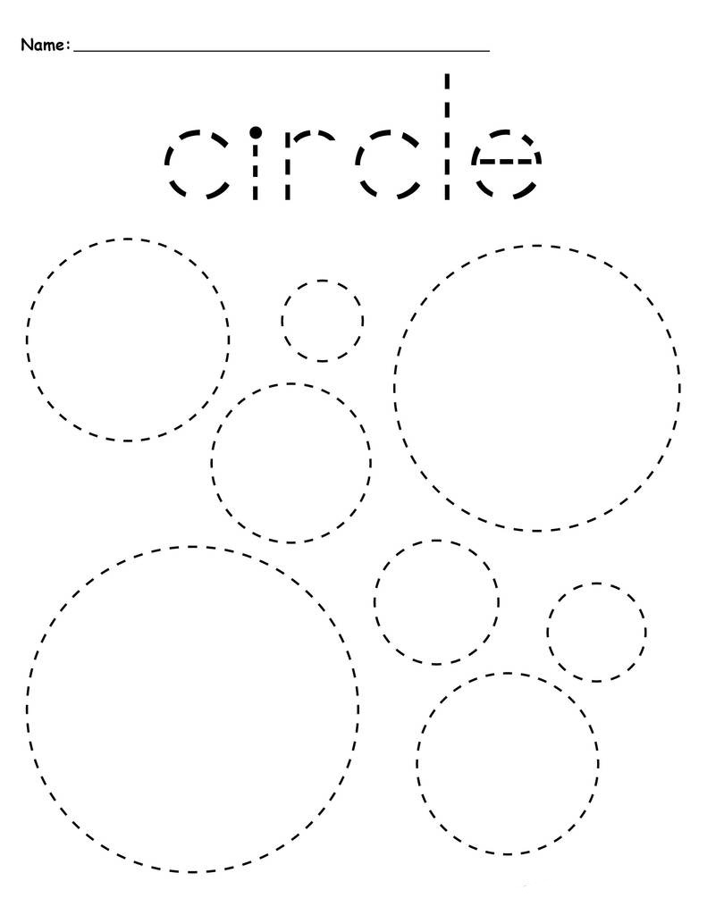 Letter A Circle Worksheet Free