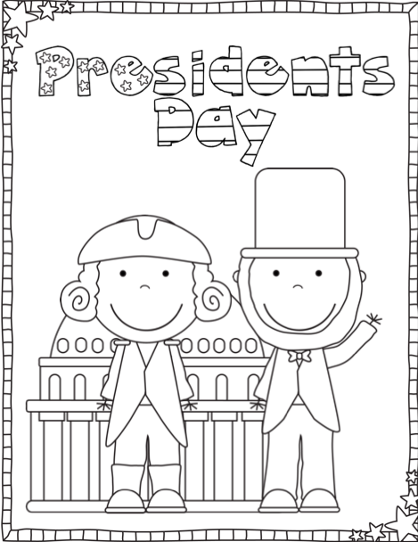 Presidents Day Worksheets Best Coloring Pages For Kids