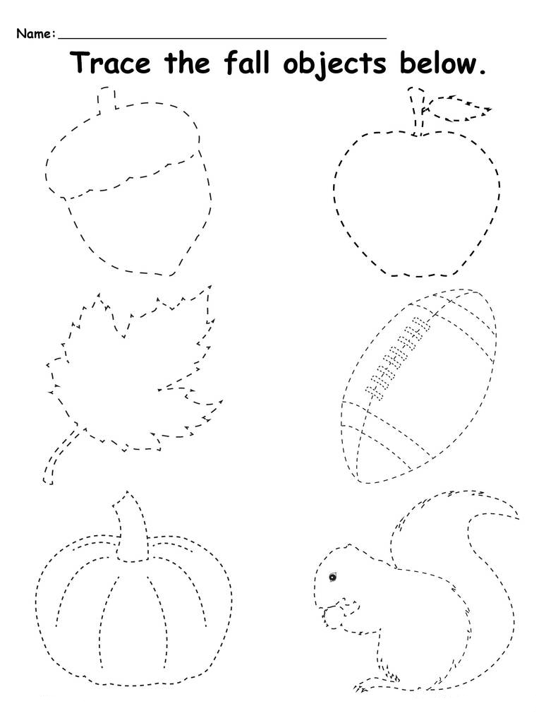 Free Printable Tracing Pages For Preschoolers