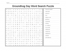 Groundhog Day Worksheets - Best Coloring Pages For Kids