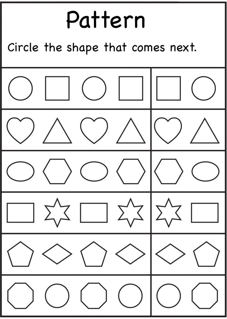 kindergarten worksheets coloring