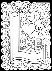 Love Coloring Pages - Best Coloring Pages For Kids