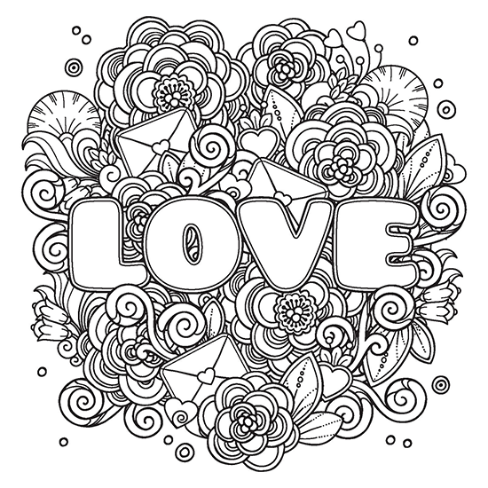 Love Coloring Pages - Best Coloring Pages For Kids
