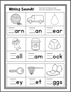 Kindergarten Phonics - Best Coloring Pages For Kids