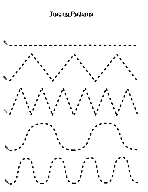 pattern worksheets for preschool