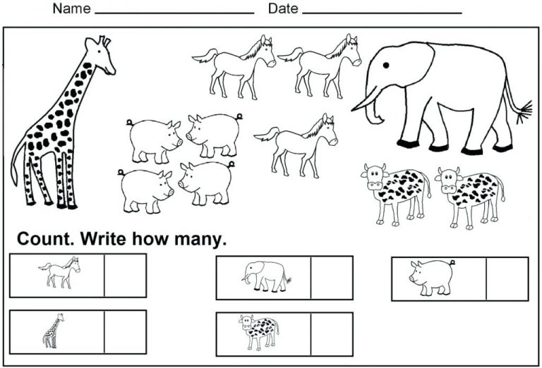 Preschool Worksheets - Best Coloring Pages For Kids