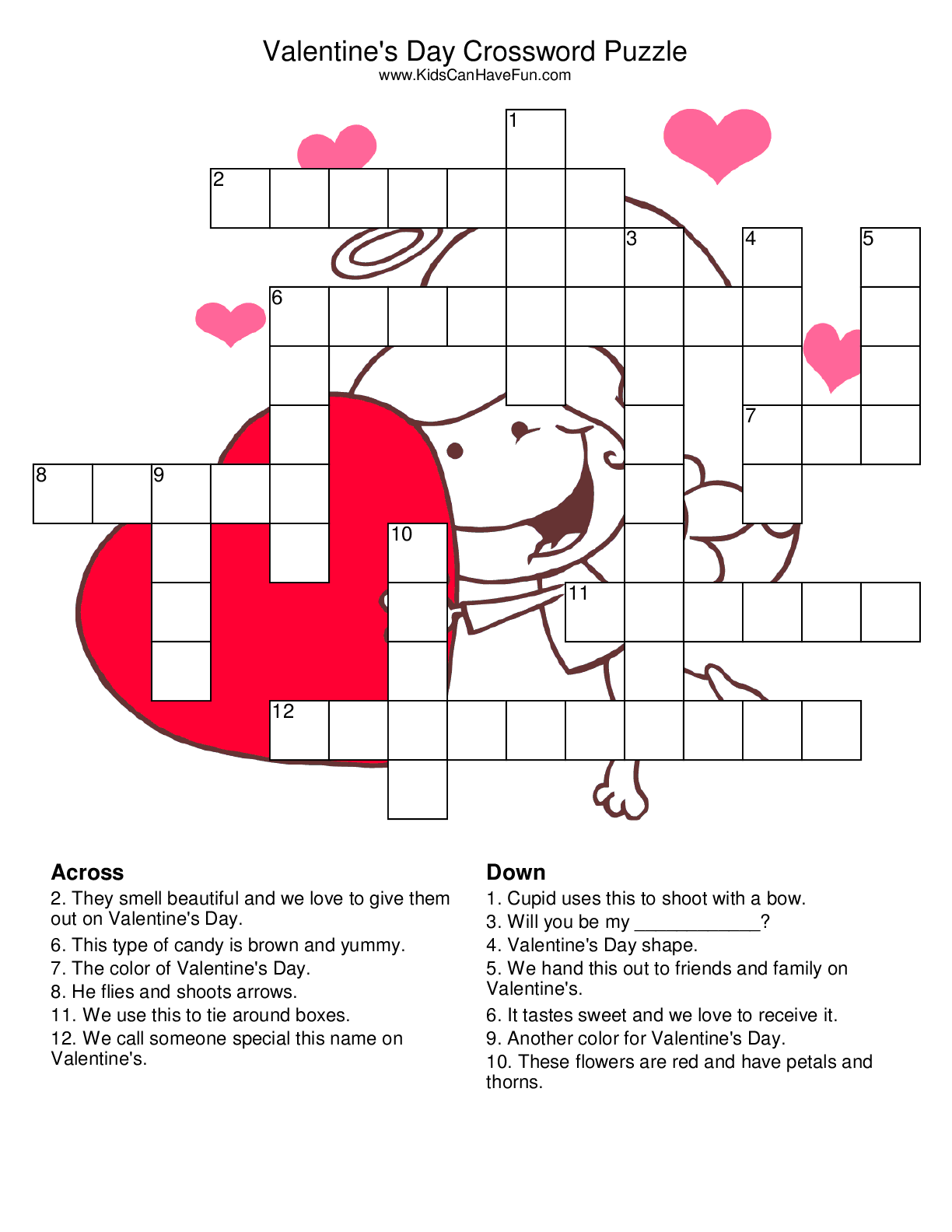 Valentine Puzzle Printables