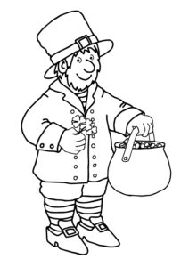 Pot of Gold Coloring Pages - Best Coloring Pages For Kids