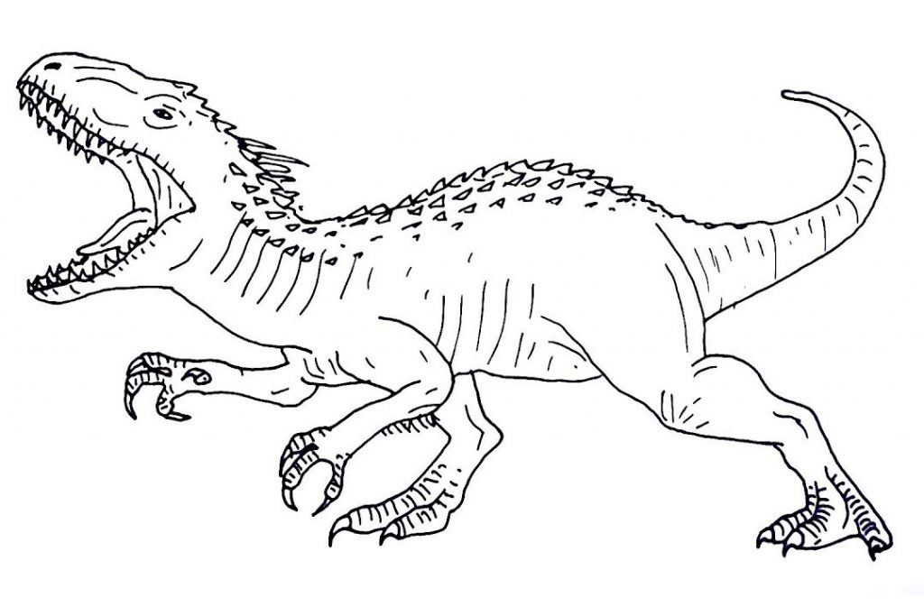 Jurassic World Coloring Pages Best Coloring Pages For Kids