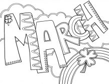 March Coloring Pages - Best Coloring Pages For Kids