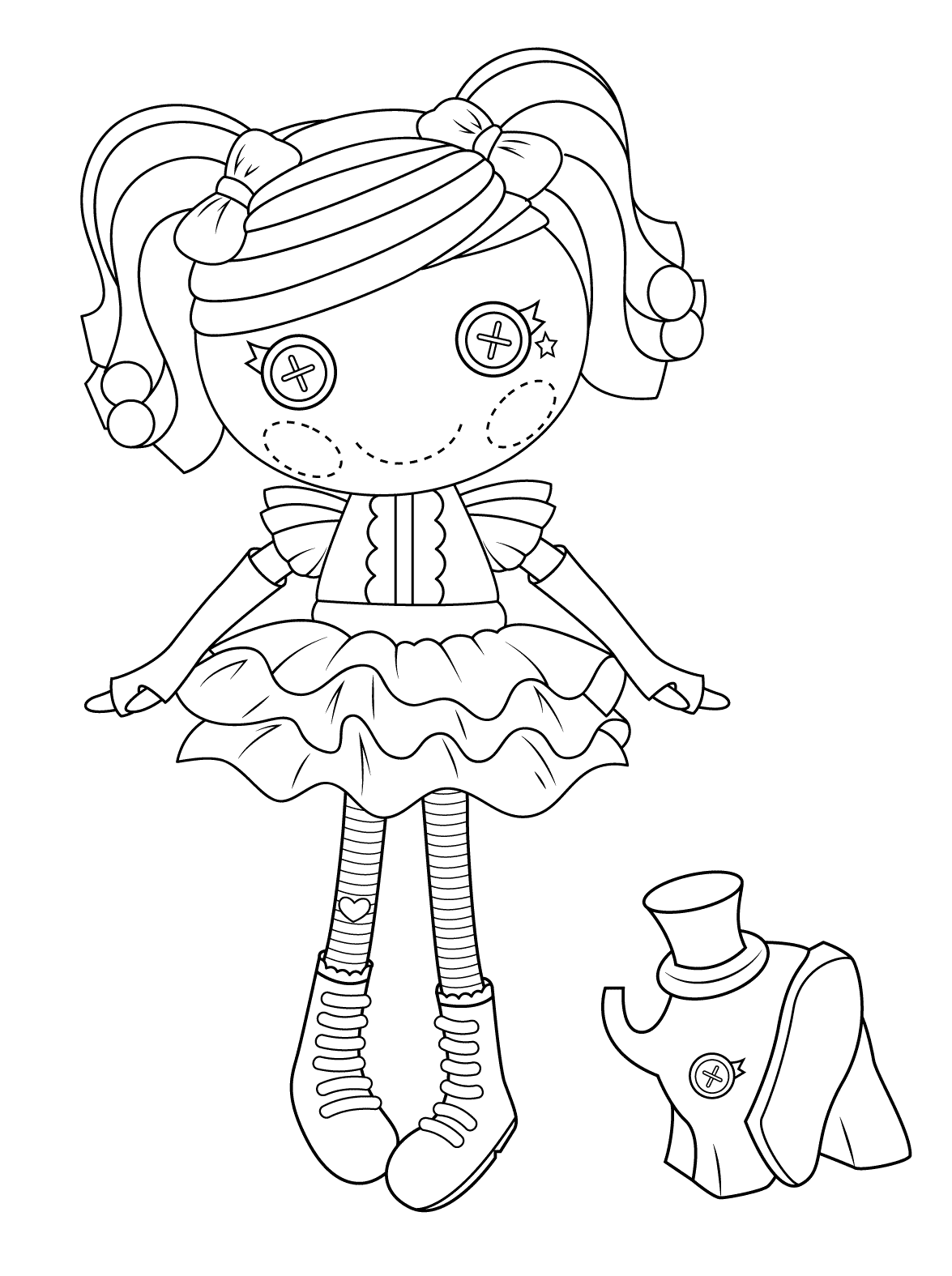 Doll Coloring Pages - Best Coloring Pages For Kids