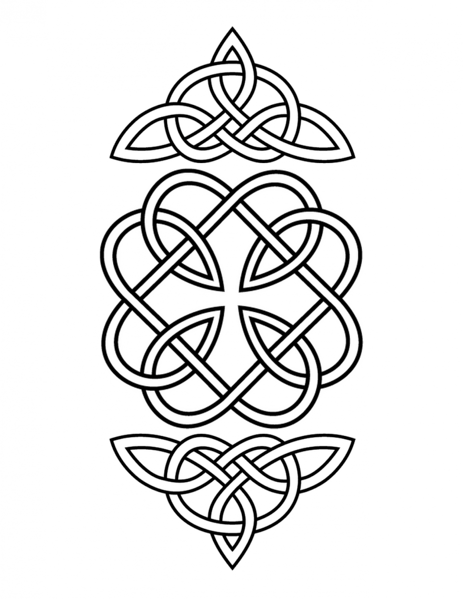 Printable Celtic Coloring Pages