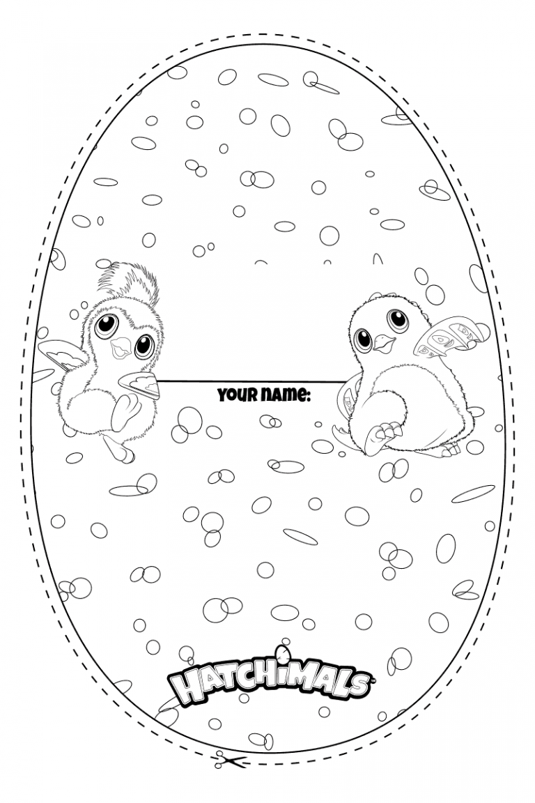 Hatchimals Coloring Pages - Best Coloring Pages For Kids