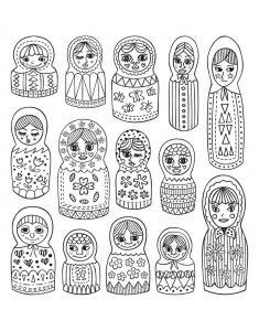 Doll Coloring Pages - Best Coloring Pages For Kids