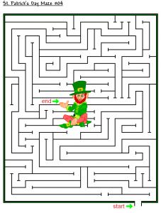 St Patricks Day Puzzles - Best Coloring Pages For Kids