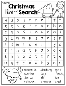 1st Grade Word Search - Best Coloring Pages For Kids