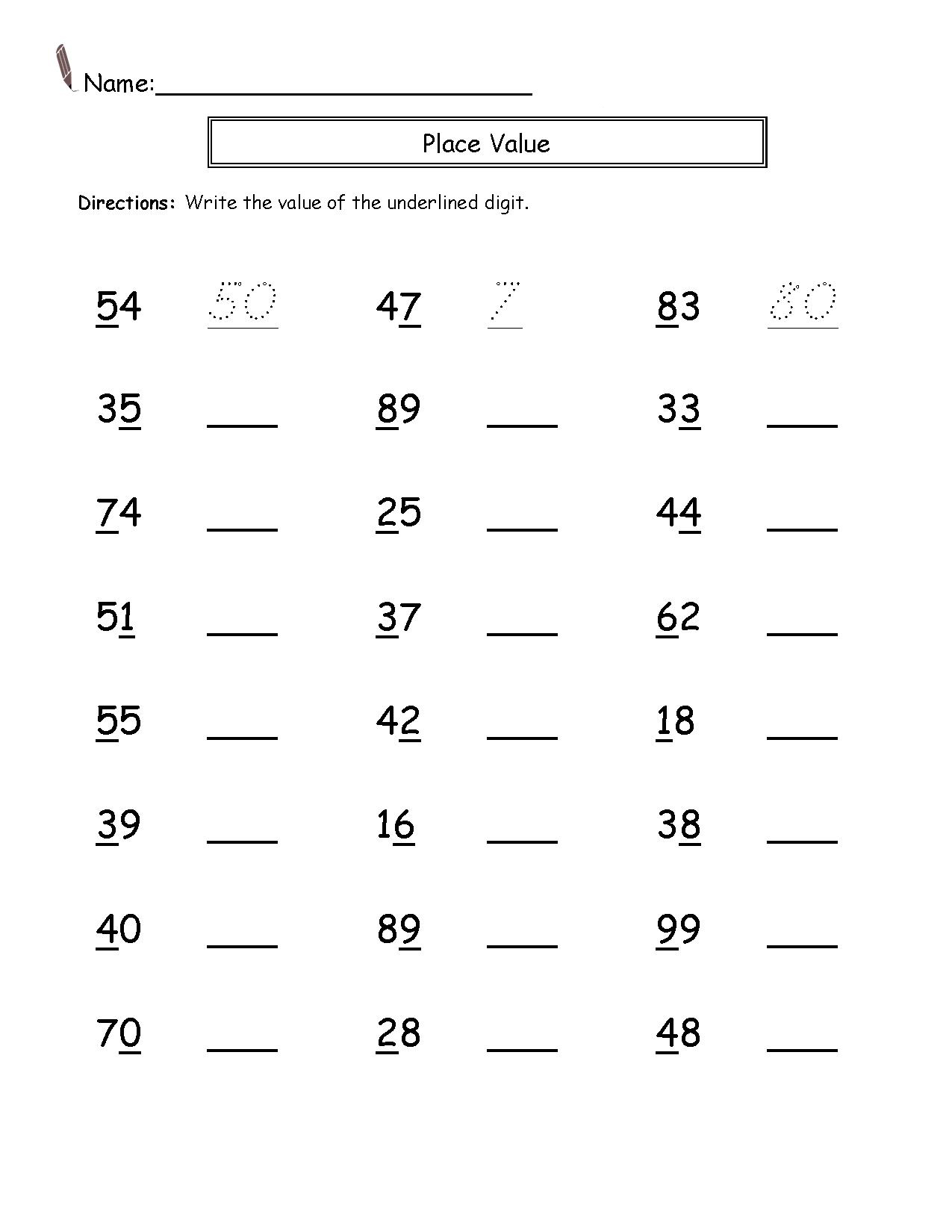 2nd Grade Math Worksheets Best Coloring Pages For Kids