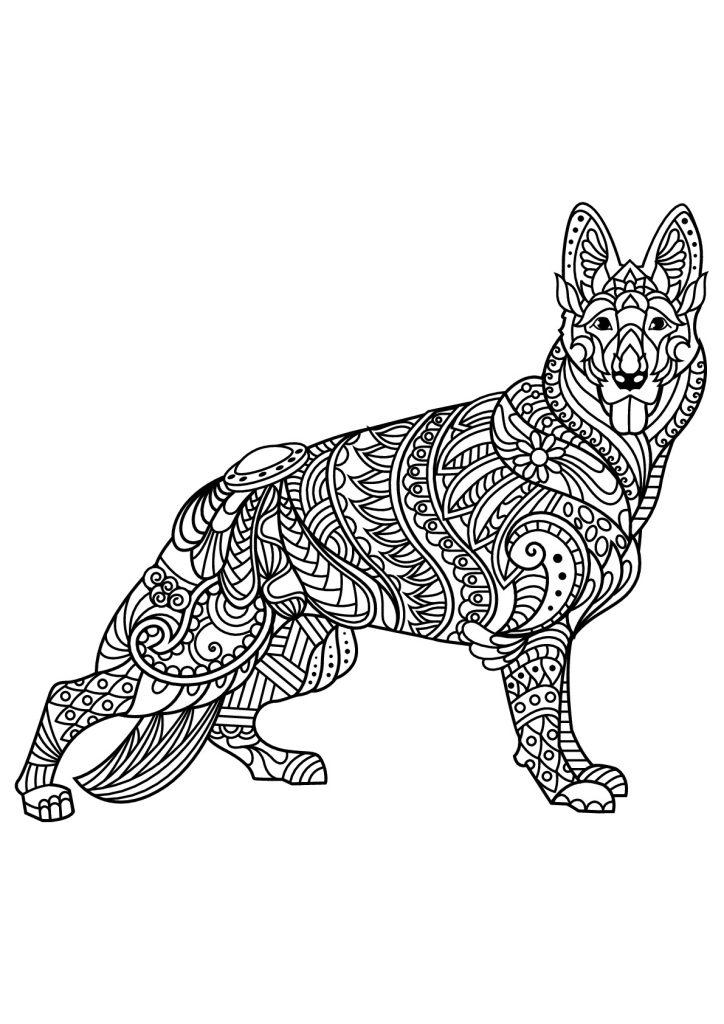 Printable Puppy Dog Coloring Pages For Adults Mia Unikate