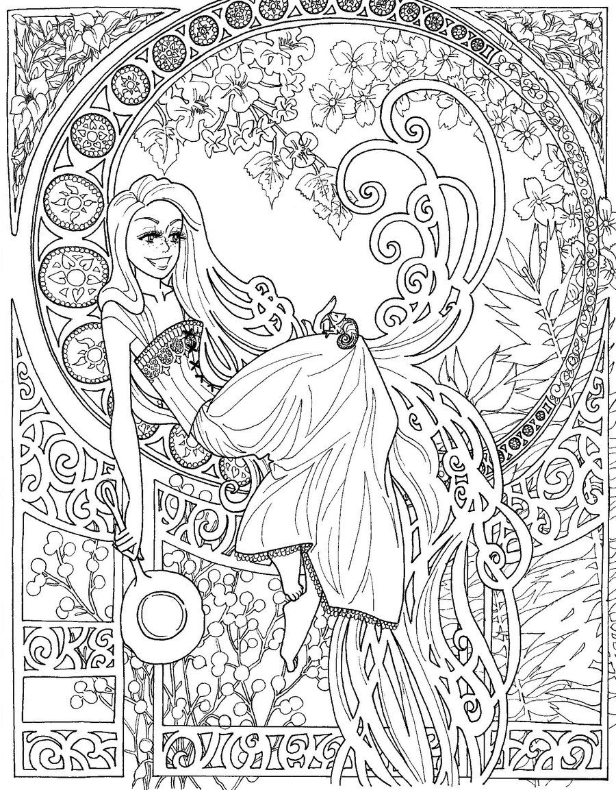 Download Fairy Coloring Pages for Adults - Best Coloring Pages For Kids