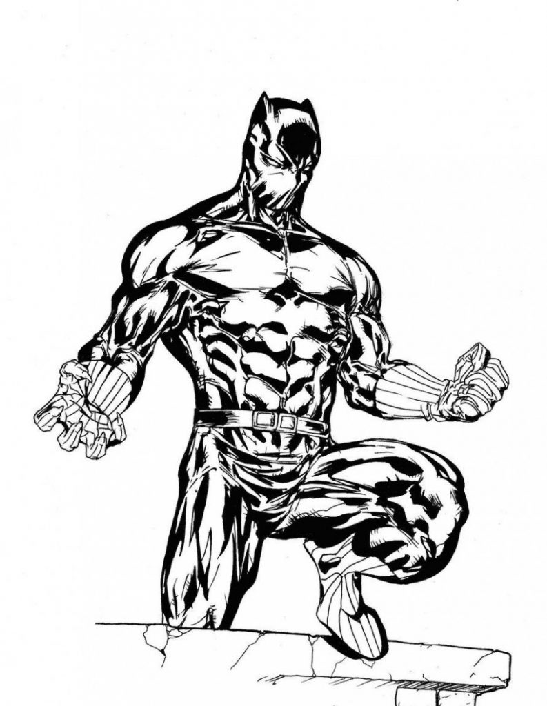 Black Panther Coloring Pages Best Coloring Pages For Kids