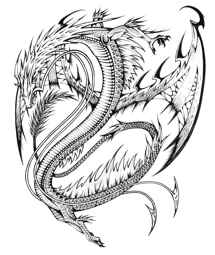 cute animal coloring pages dragon