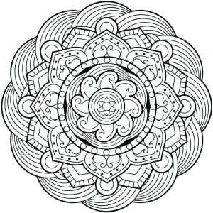 Flower Mandala Coloring Pages - Best Coloring Pages For Kids