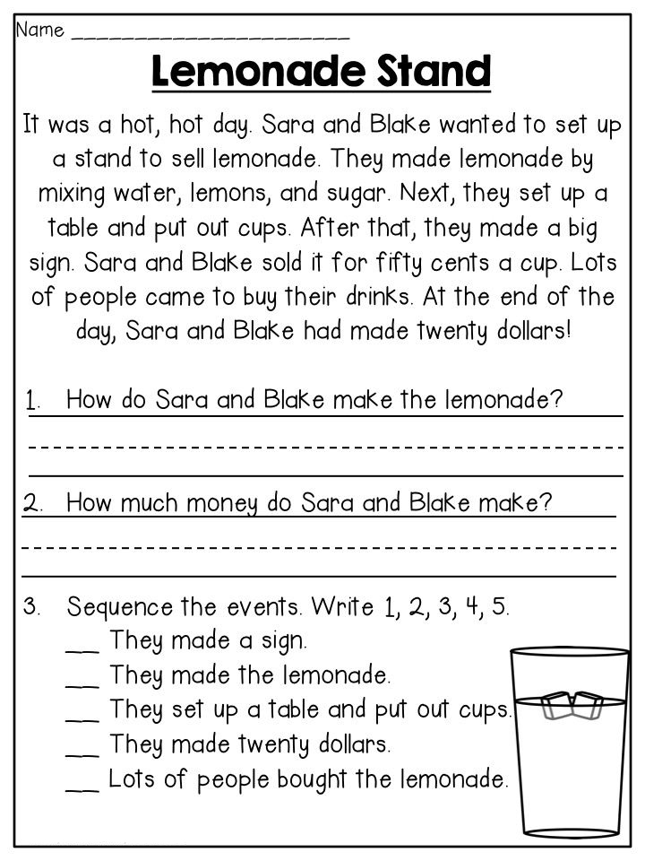 2nd Grade Worksheet Printable