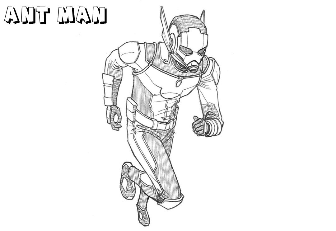 Ant Man Coloring Pages Best Coloring Pages For Kids