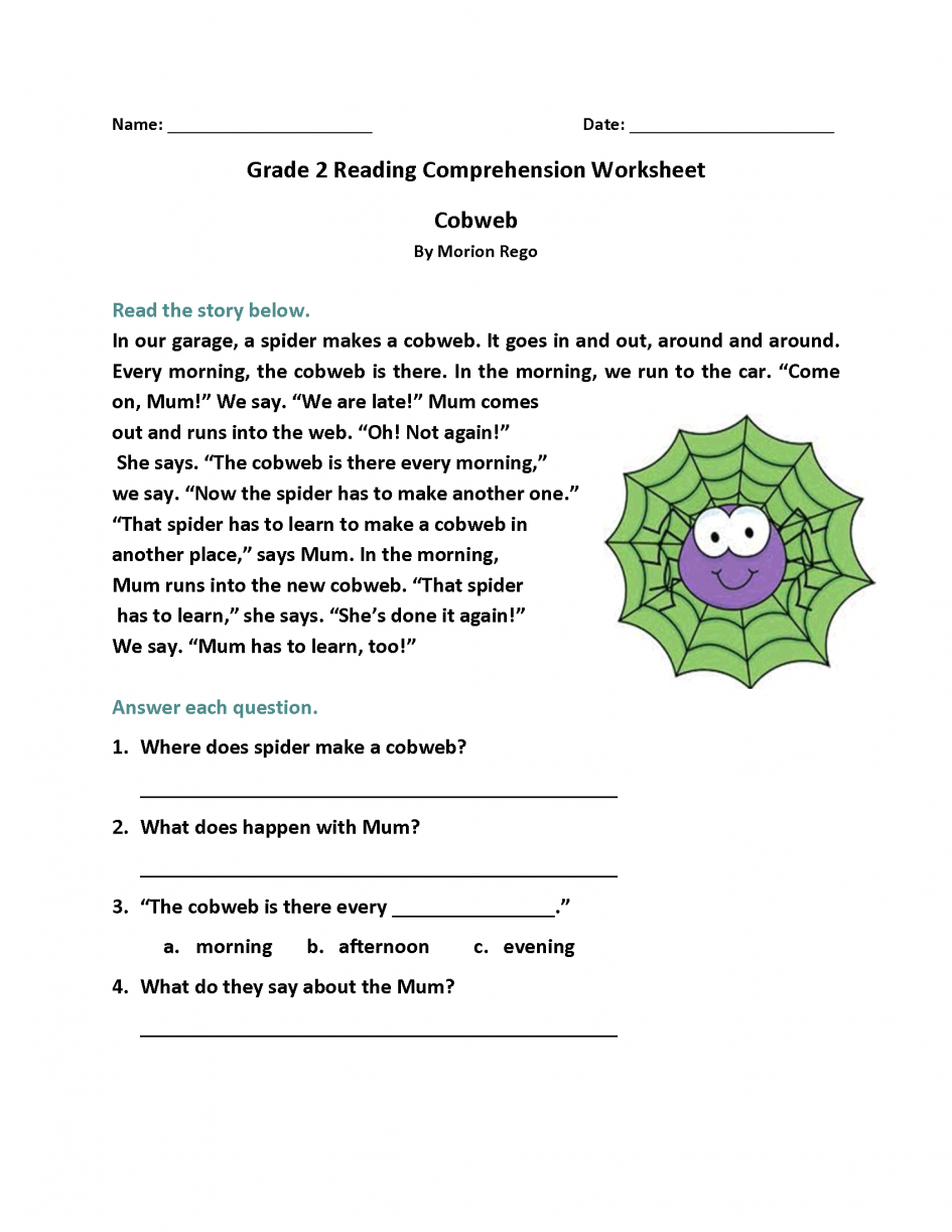 reading-comprehension-worksheets-for-2nd-grade-second-grade-2nd-grade