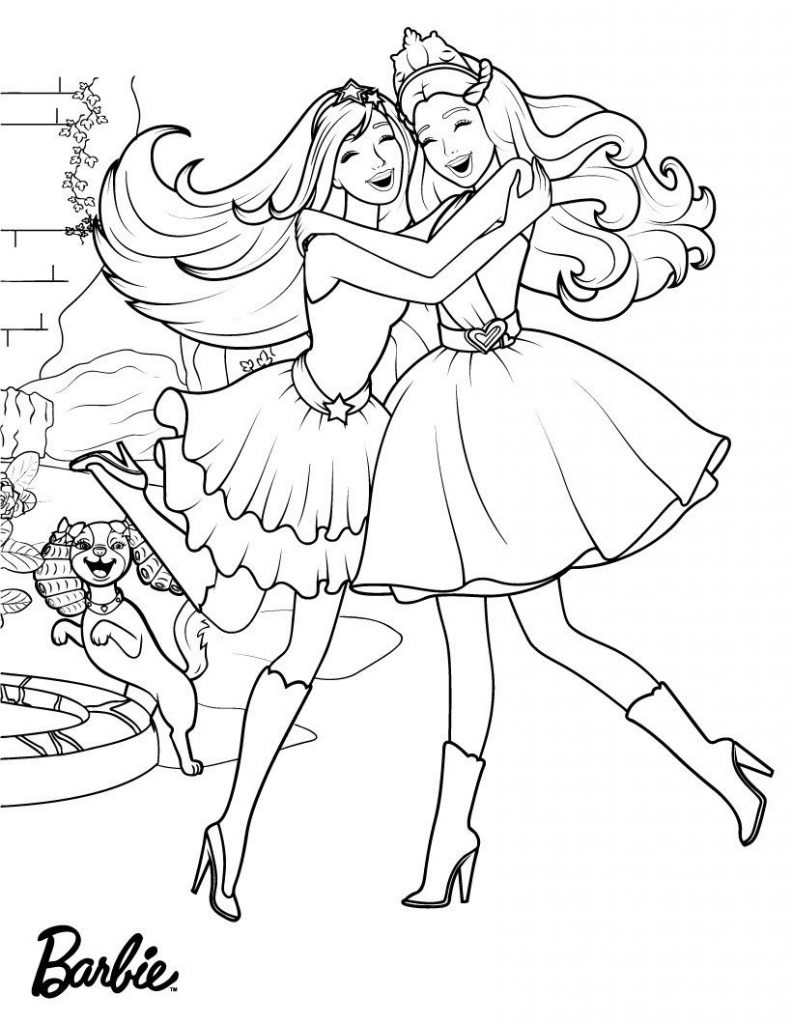 Barbie Princess Coloring Pages - Best Coloring Pages For Kids