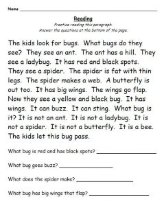 1st Grade Reading Worksheets - Best Coloring Pages For Kids