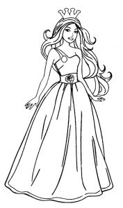 Barbie Princess Coloring Pages - Best Coloring Pages For Kids