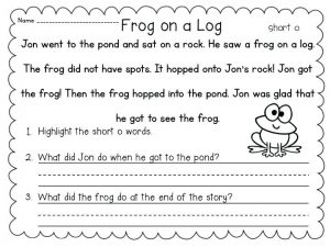 1st Grade Reading Worksheets - Best Coloring Pages For Kids