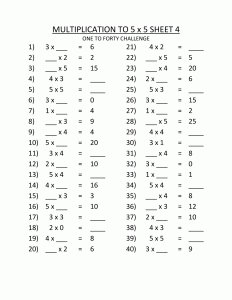 3rd Grade Multiplication Worksheets - Best Coloring Pages For Kids