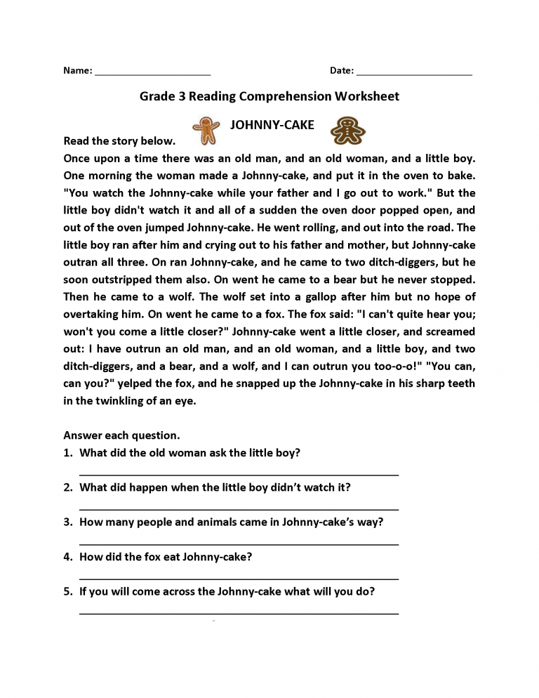 3rd Grade Worksheets - Best Coloring Pages For Kids