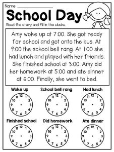 3rd grade homework pages