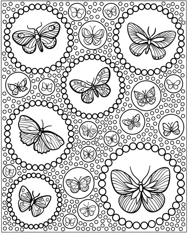 butterfly coloring pages for adults  best coloring pages