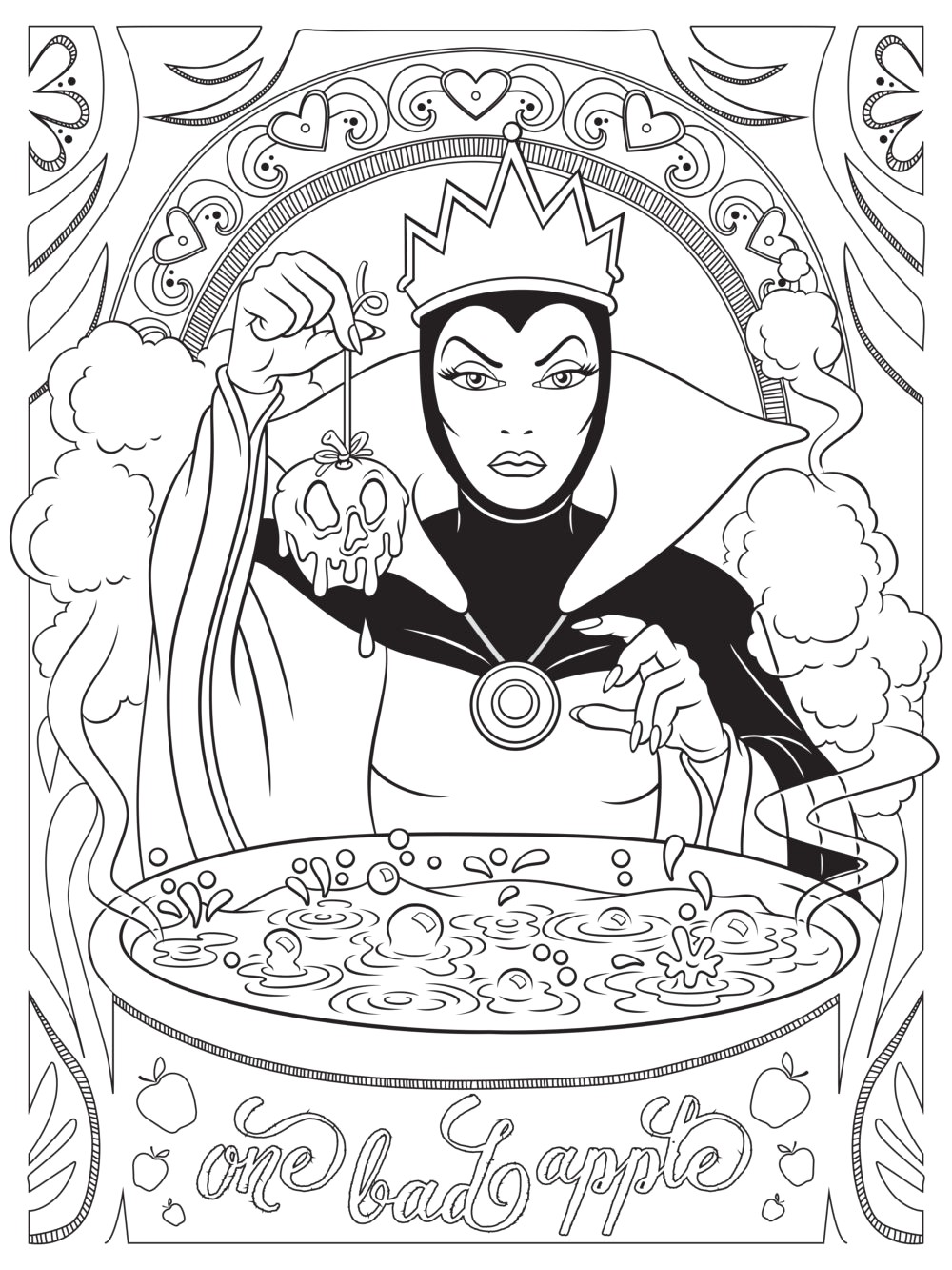 6700 Disney Villain Coloring Pages For Free