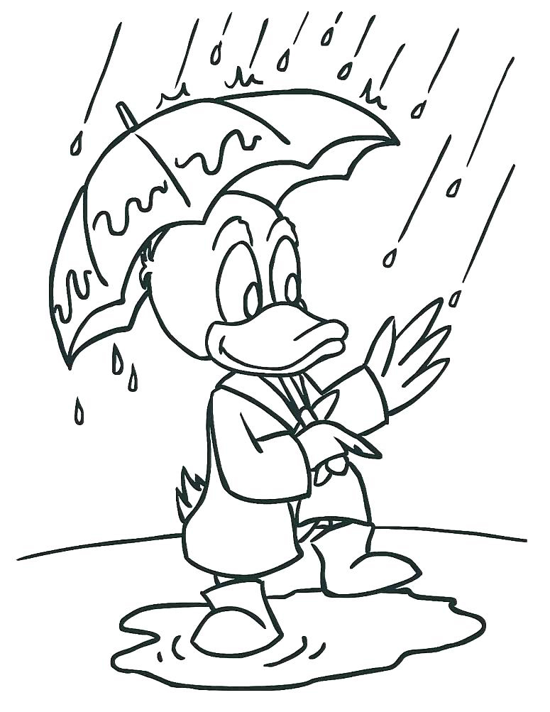 cloudy day coloring pages